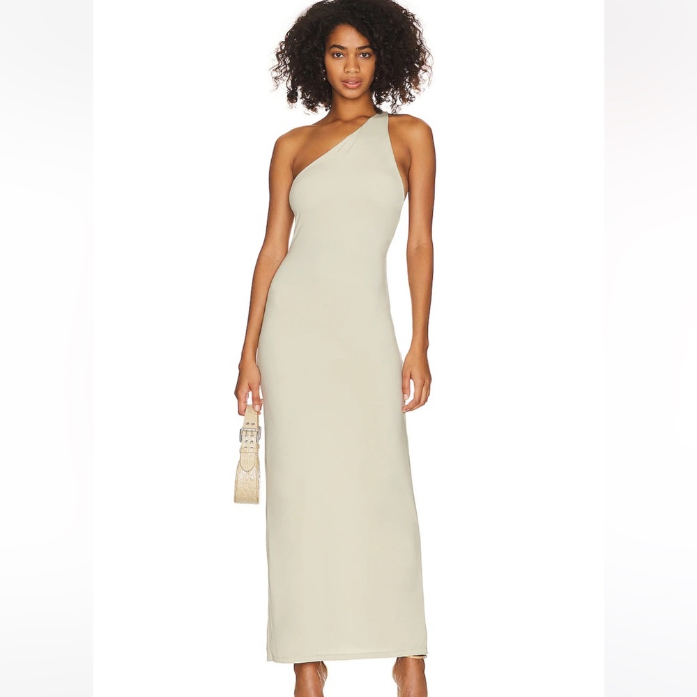 NWT Embrace Comfort Stretch Maxi Dress in Ceramic Grey